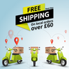 Free shipping in Gibraltar on orders over £60!