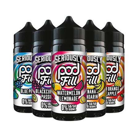 Seriously Pod Fill 100ml Shortfill