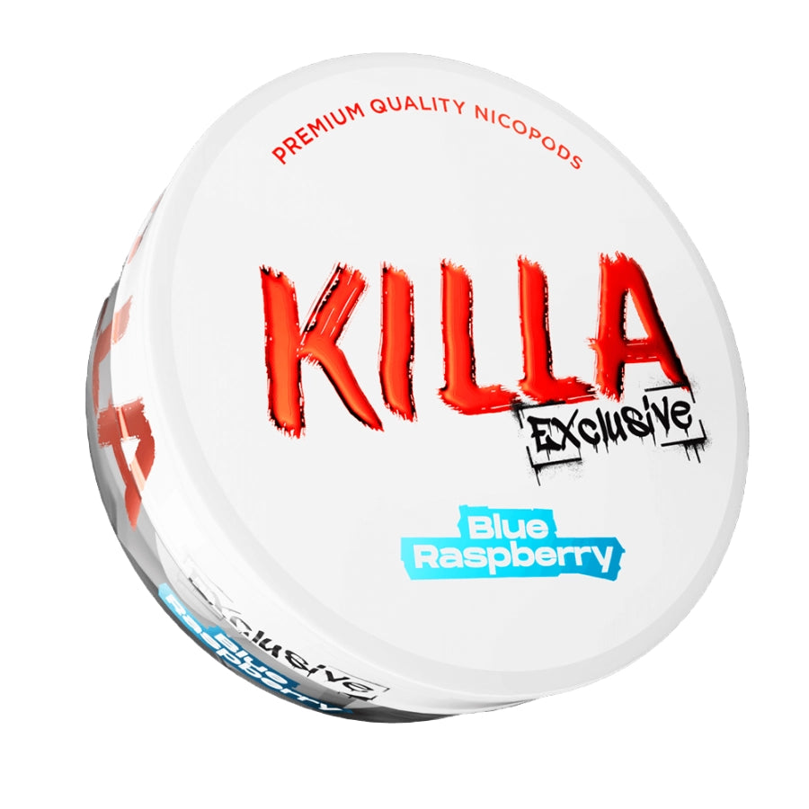 Killa Nicotine Pouches - Blue Raspberry