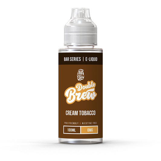 Double Brew Double Cream Tobacco 100ml Shortfill