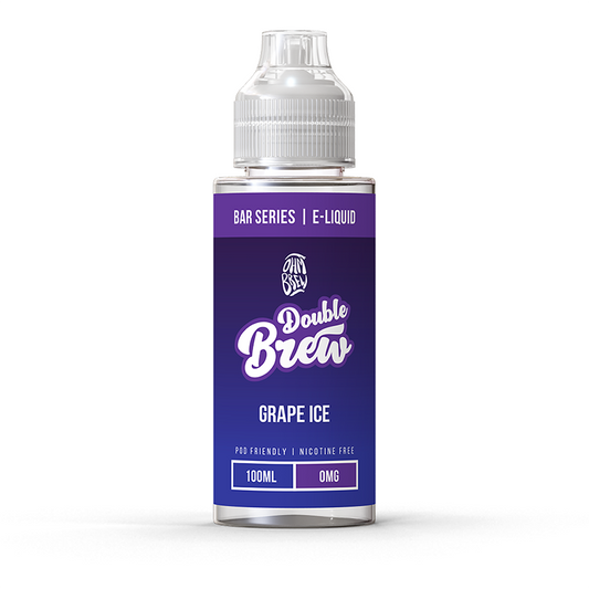 Double Brew Grape Ice 100ml Shortfill