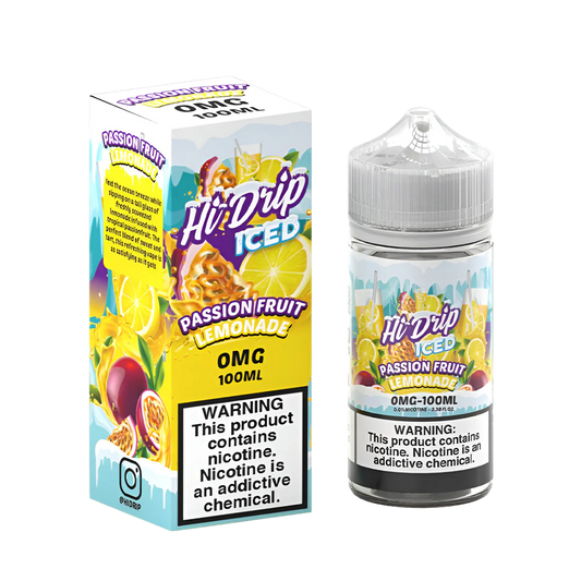 Hi Drip Passionfruit Lemonade Iced 100ml